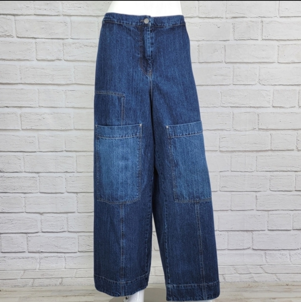 NWT! Alembika Big Pocket Denim Jean Size:6